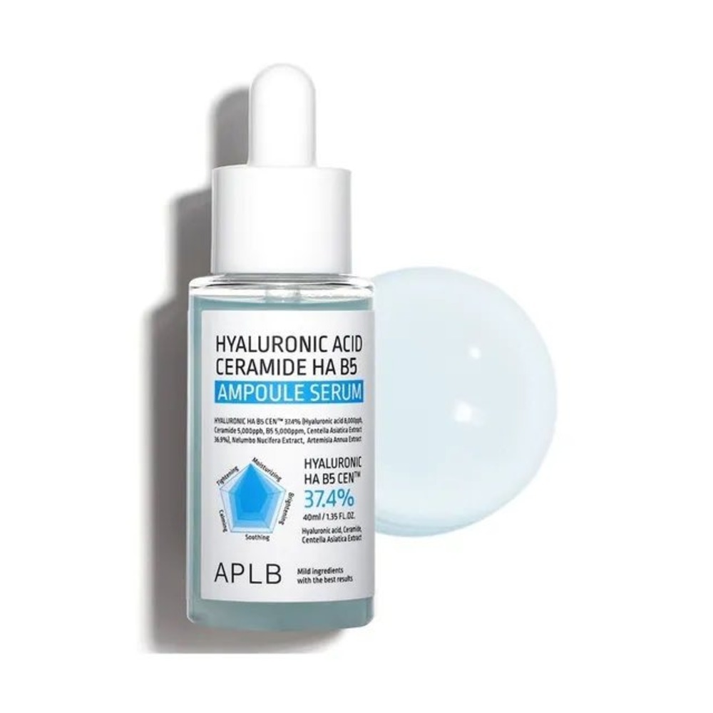 APLB Hyaluronic‎ Acid Ceramide HA B5 Ampoule Serum 40ml Hydrating Moisturizing
